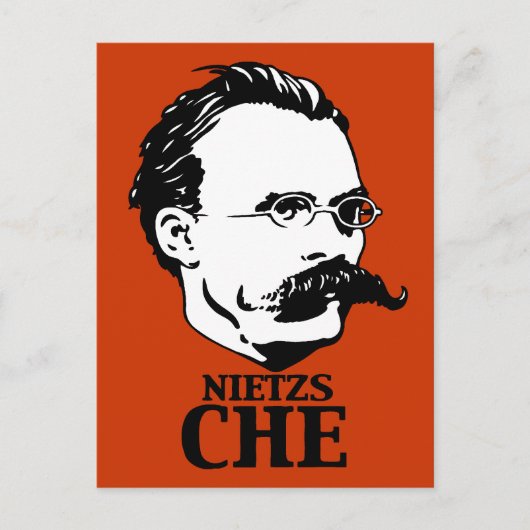 Nietzs-Che Briefkaart (Voorkant)