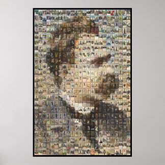 Nietzsche 24x24 in 3D Poster