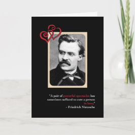 Nietzsche Anti-Valentine's Day Card #3 Feestdagen Kaart