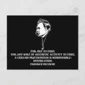 Nietzsche-art-1-DKT Briefkaart (Voorkant)