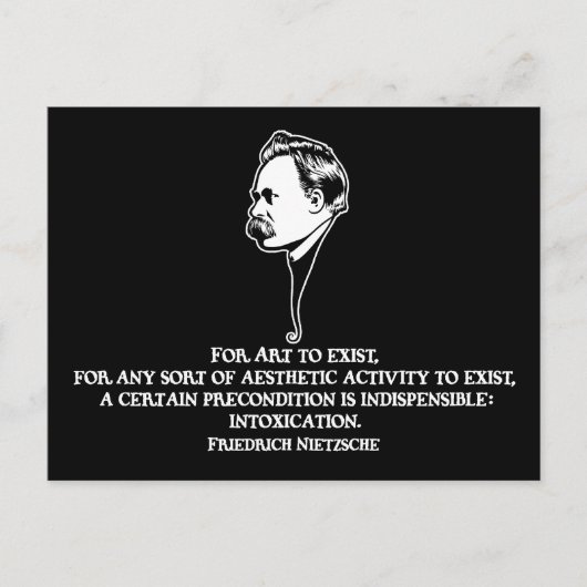 Nietzsche-art-1-DKT Briefkaart (Voorkant)