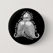 Nietzsche Art III Ronde Button 5,7 Cm (Voorkant)