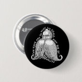 Nietzsche Art III Ronde Button 5,7 Cm (Voorkant /achterkant)