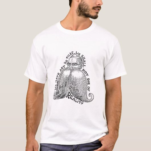 Nietzsche Art III T-shirt (Voorkant)