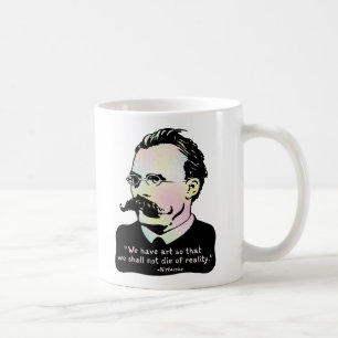 Nietzsche - Art v. Reality Koffiemok