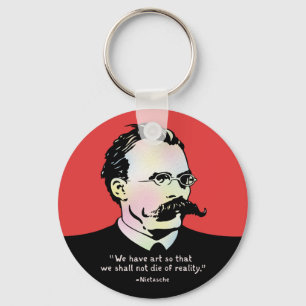 Nietzsche - Art v. Reality Sleutelhanger