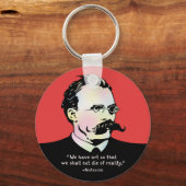 Nietzsche - Art v. Reality Sleutelhanger (Voorkant)