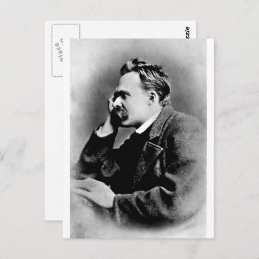 Nietzsche Briefkaart (Voorkant / Achterkant)