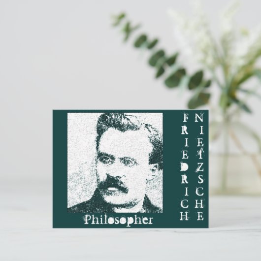Nietzsche Briefkaart (Staand voorkant)