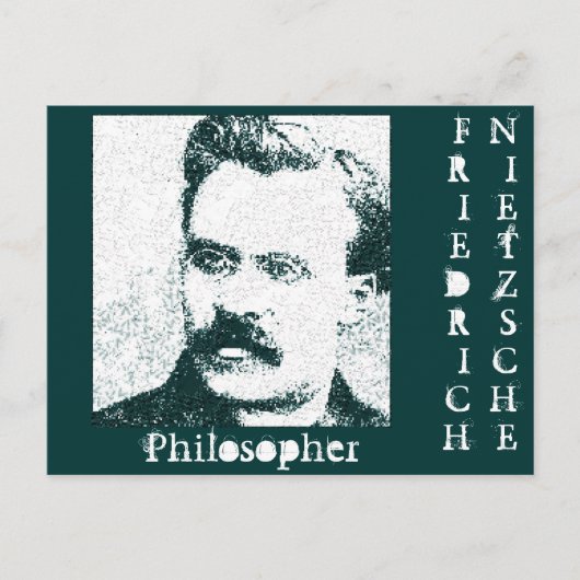 Nietzsche Briefkaart (Voorkant)