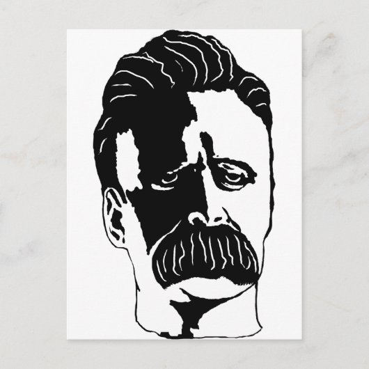 Nietzsche Briefkaart (Voorkant)