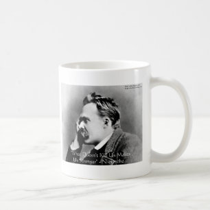 Nietzsche "Doet je geen kwaad" Quote Cadeaus & T-s Koffiemok