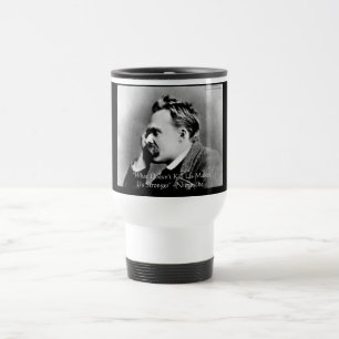 Nietzsche "Doet je geen kwaad" Quote Cadeaus & T-s Reisbeker