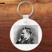 Nietzsche "Dood U niet" Citaat Gifts & T - shirts Sleutelhanger (Voorkant)