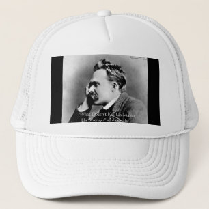 Nietzsche "Dood U niet" Citaat Gifts & T - shirts Trucker Pet