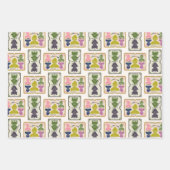 Nietzsche - drie Design Inpakpapier Vel (Voorkant 3)