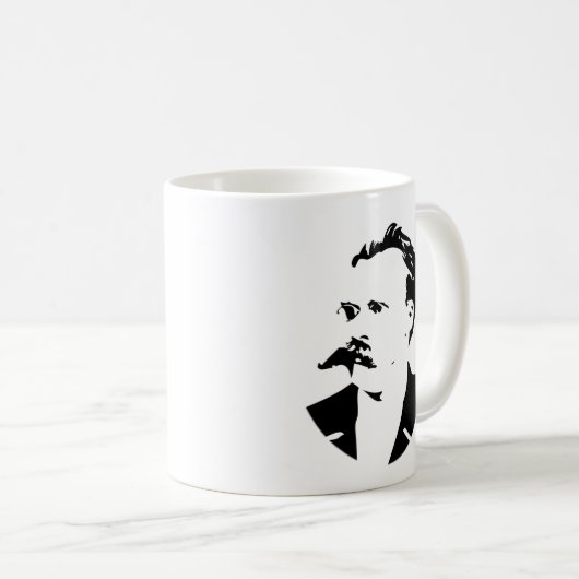 Nietzsche Face Koffiemok (Voorkant rechts)