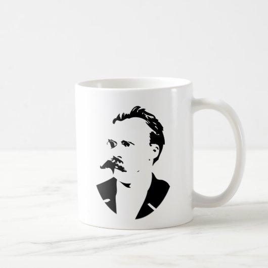 Nietzsche Face Koffiemok (Rechts)