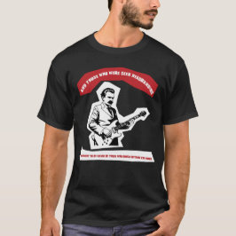 Nietzsche Gitaar Headbanging Quote T-shirt