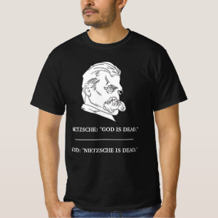 NIETZSCHE "God is Dood" T-Shirt
