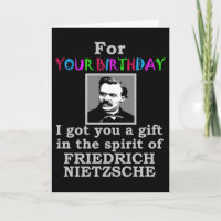 Nietzsche Humor Birthday