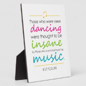 Nietzsche inspireert "diegenen die gezien werden a fotoplaat (Zijkant)