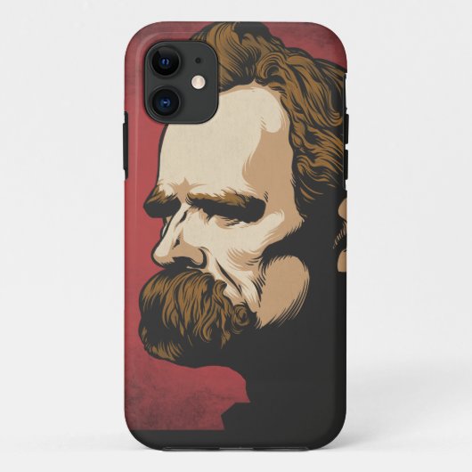 Nietzsche iPhone Case (Achterkant)