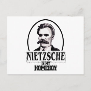 Nietzsche is mijn Homeboy Briefkaart