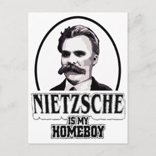 Nietzsche is mijn Homeboy Briefkaart