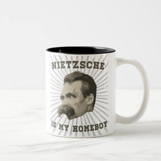 Nietzsche is mijn Homeboy Mok (Rechts)