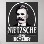 Nietzsche is mijn Homeboy Poster (Voorkant)