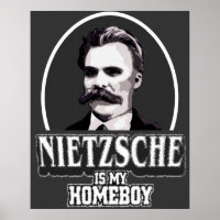 Nietzsche is mijn Homeboy Poster