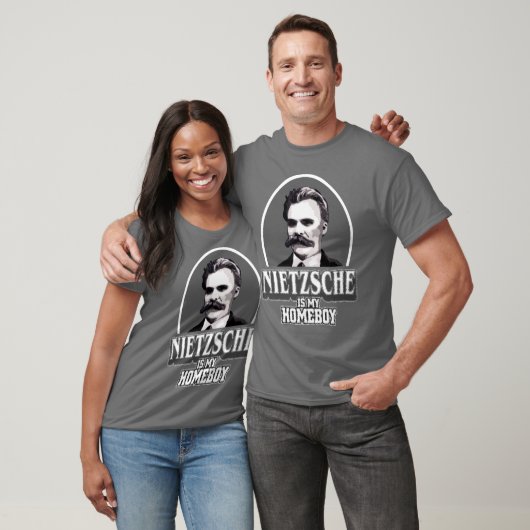 Nietzsche is mijn Homeboy T-shirt (Unisex)