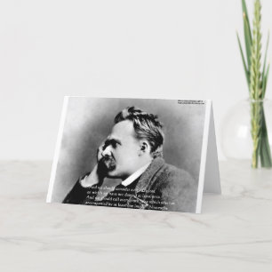 Nietzsche "Lachen" Wijsheid Cadeau T-shirts & Kaar Kaart