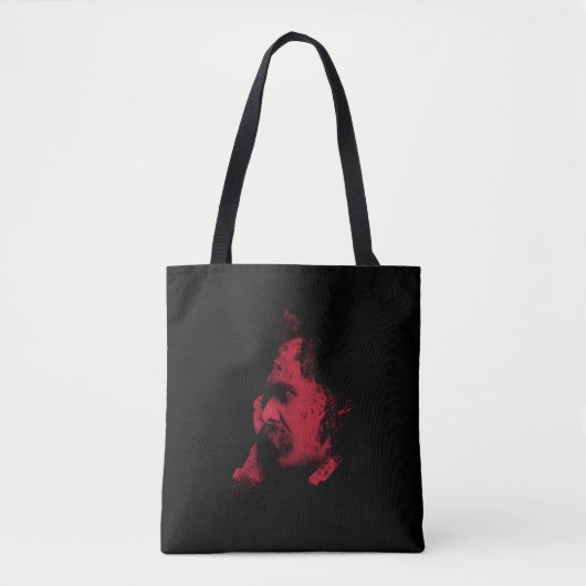 Nietzsche Philosophy Bag Tote Bag (Voorkant)