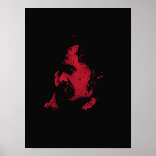 Nietzsche Philosophy Poster (Voorkant)