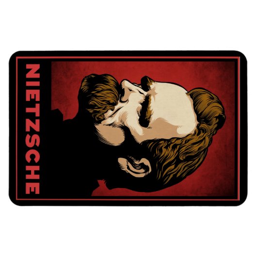 Nietzsche Premium Flexi Magnet Magneet (Horizontaal)