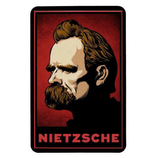 Nietzsche Premium Flexi Magnet Magneet (Verticaal)
