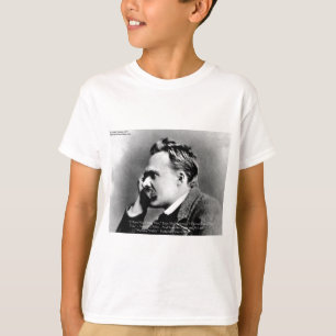 Nietzsche "Pride Vs Memory" Wisdom Quote Gifts/T-s T-shirt