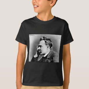 Nietzsche "Pride Vs Memory" Wisdom Quote Gifts/T-s T-shirt