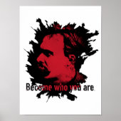 Nietzsche Print - word wie je bent (Voorkant)