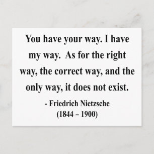 Nietzsche Quote 1a Briefkaart