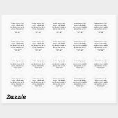 Nietzsche Quote 1a Ronde Sticker (Vel)