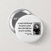 Nietzsche Quote 1b Ronde Button 5,7 Cm (Voorkant /achterkant)