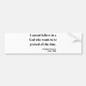 Nietzsche Quote 2a Bumpersticker (Voorkant)