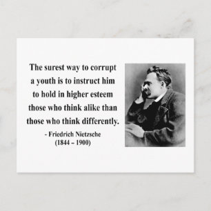 Nietzsche quote 2b briefkaart