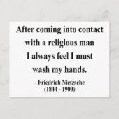 Nietzsche Quote 3a Briefkaart (Voorkant)