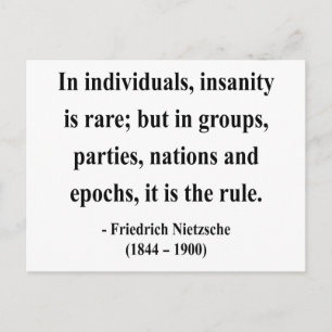 Nietzsche Quote 3a Briefkaart