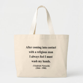 Nietzsche Quote 3a Grote Tote Bag