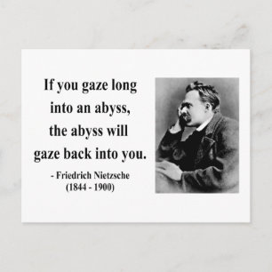 Nietzsche Quote 4b Briefkaart